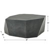 Parra Slate Outdoor Coffee Table, Outdoor Table by Uttermost, 3'2" width x 1'3" height x 2'4" depth thumbnail 3