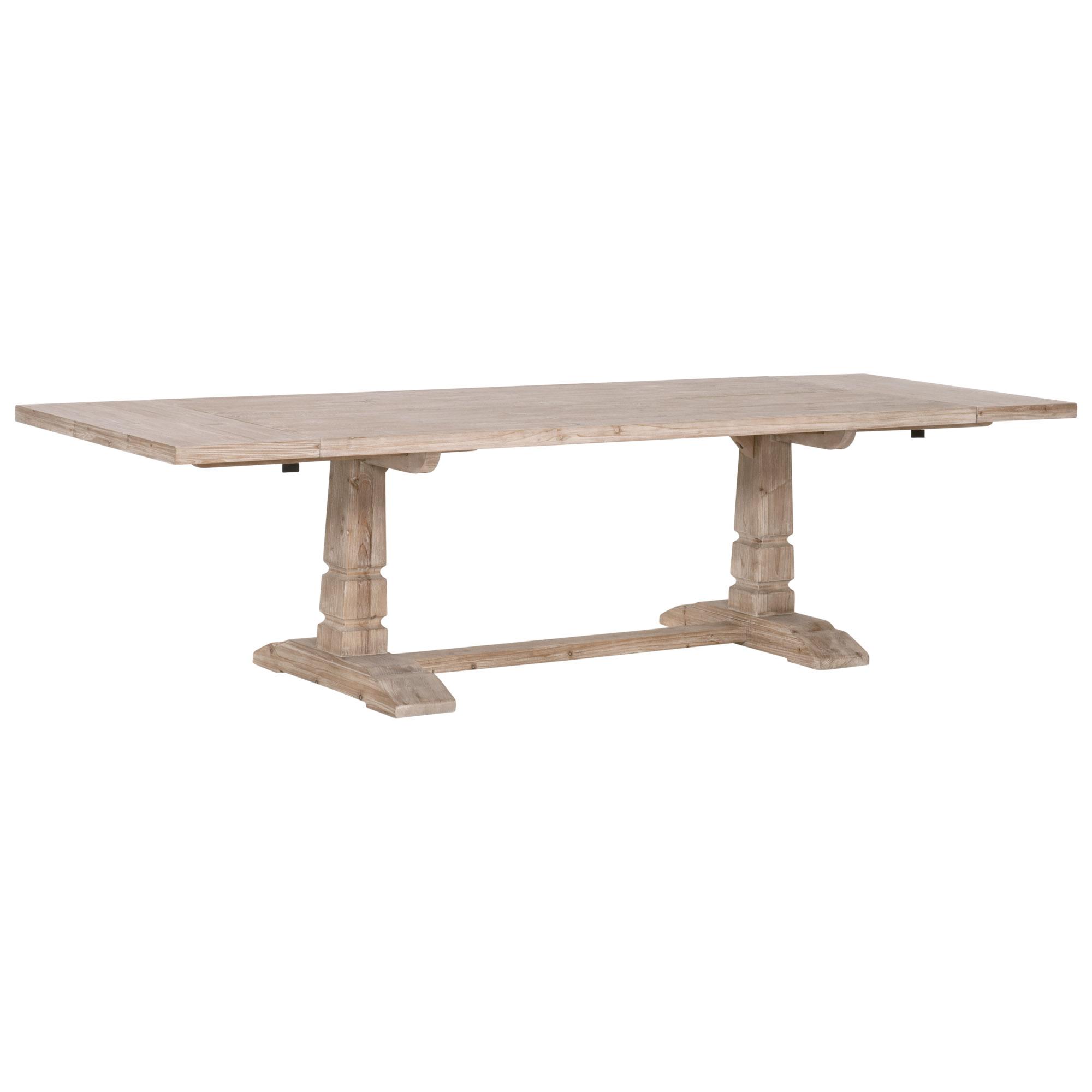 Hayes Extension Dining Table, by Essentials for Living, 86.5" width x 29.75" height x 39.5" depth View 2