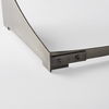 Reinhold III Black Marble Top Iron Coffee Table thumbnail 11