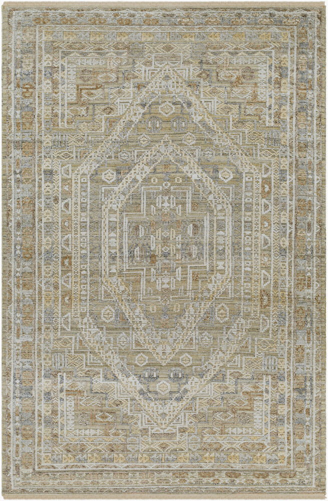 Nobility Handmade Rug, by Surya, 9' length x 6' width