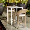 Montellano White Outdoor Bar Table, Furniture by Uttermost, 32" width x 42.25" height x 32" depth thumbnail 7