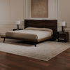 Madagascar Queen Platform Bed Dark Brown, by Moe's Home, 75.5" width x 48" height x 89" depth thumbnail 11