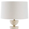 Hemisphere Travertine Table Lamp, by Uttermost, 1'5" width x 2'6.5" height x 1'5" depth thumbnail 6