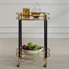 Dolly Round Bar Cart thumbnail 3