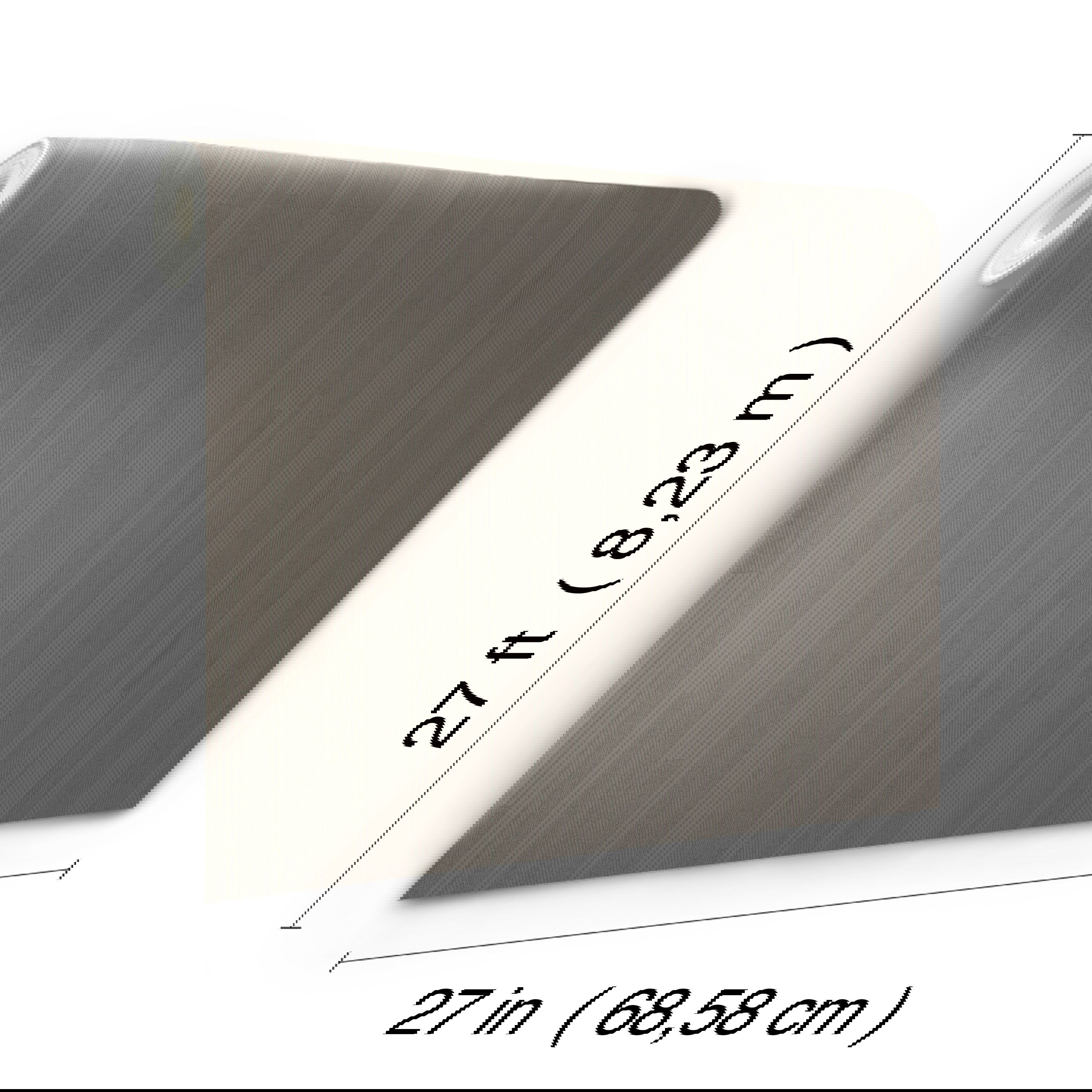 Vertical Plumb Charcoal Metallic Wallpaper, by York Wall, 27' length x 2'3" width x 0.02" depth View 7