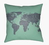 Jetset Accent Pillow, Decorative Pillow by Surya, 18" length x 18" width thumbnail