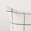 Suzanne 14 x 26 White/Black Square Pattern Decorative Pillow Cover thumbnail 8