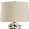 Oranda Abstract Geometric Table Lamp, by Uttermost, 1'5" width x 2'4.5" height x 1'5" depth thumbnail 6