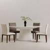Frankie Dining Chair Grey - Set Of Two, by Moe's Home, 18.5" width x 36" height x 22.5" depth thumbnail 7