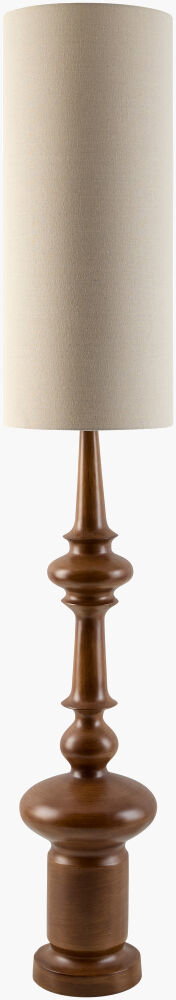 Elwen Accent Floor Lamp, by Surya, 12" width x 69" height