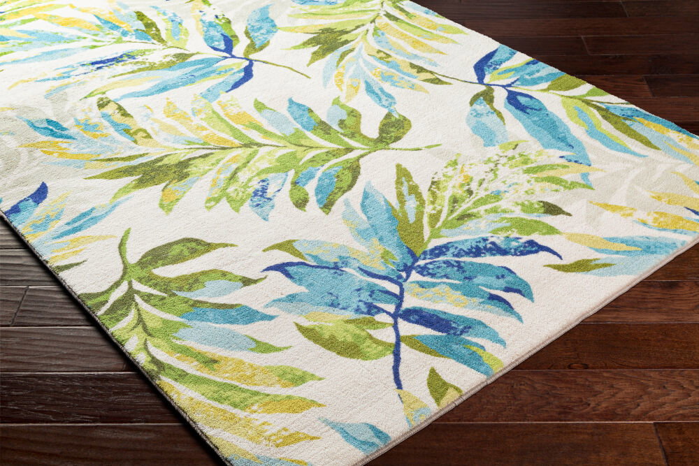 Erin Machine Woven Rug, by Surya, 1'3.75" length x 1'3.75" width