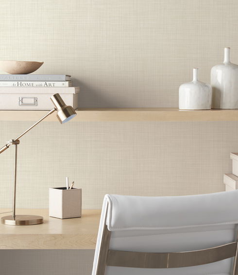 Traverse Cream Wallpaper