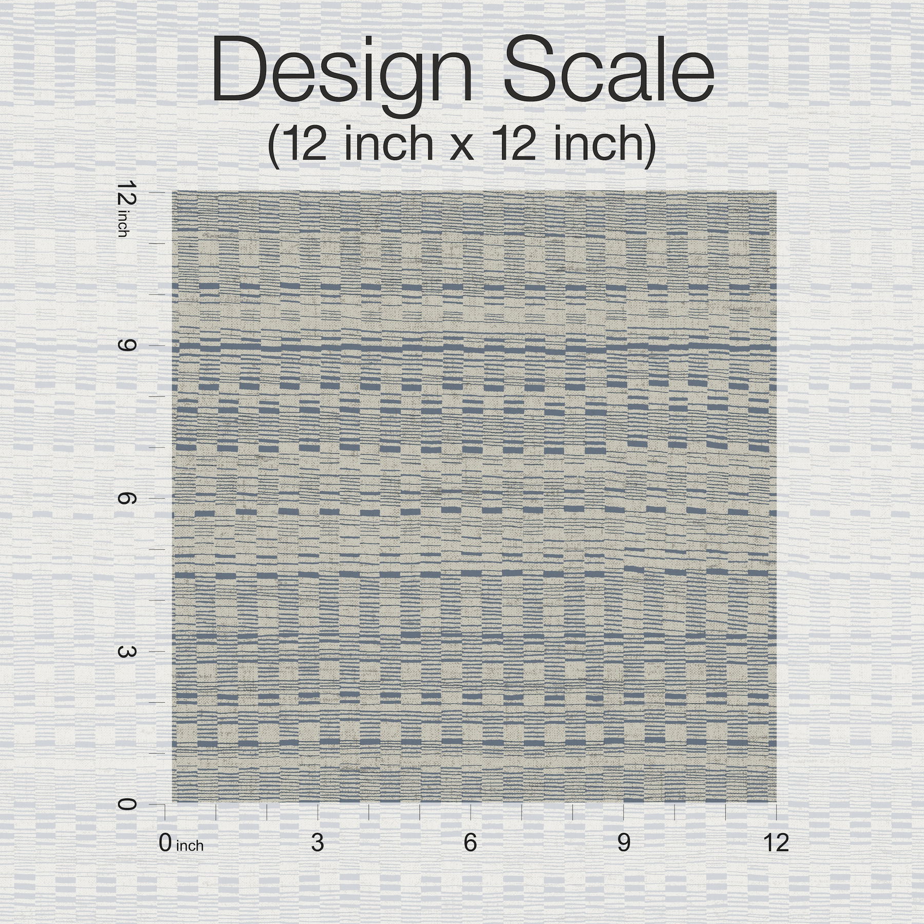 Tapestry Stitch Navy Wallpaper large image 