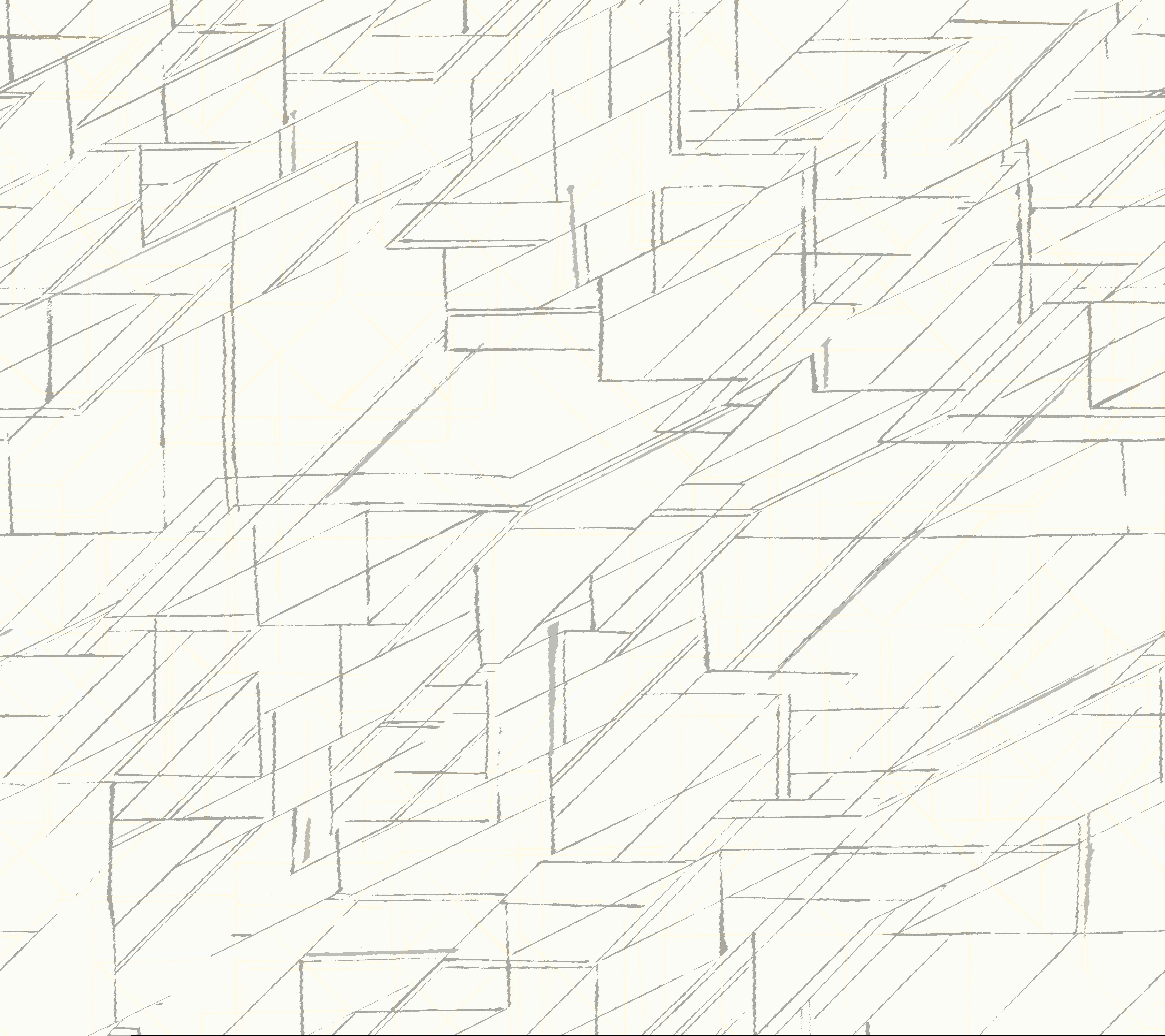 Prism Schematics Grey Peel & Stick Wallpaper, by York Wall, 20' length x 2'3" width x 0.02" depth View 1