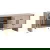 Halloway Media Sideboard, Cabinets & Sideboard by Essentials for Living, 74" width x 32" height x 18.5" depth thumbnail 8