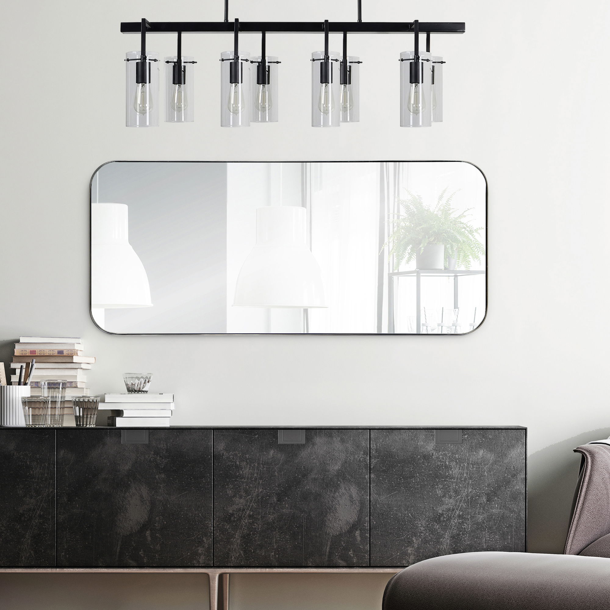 Delphinus Wall Mirror large image 