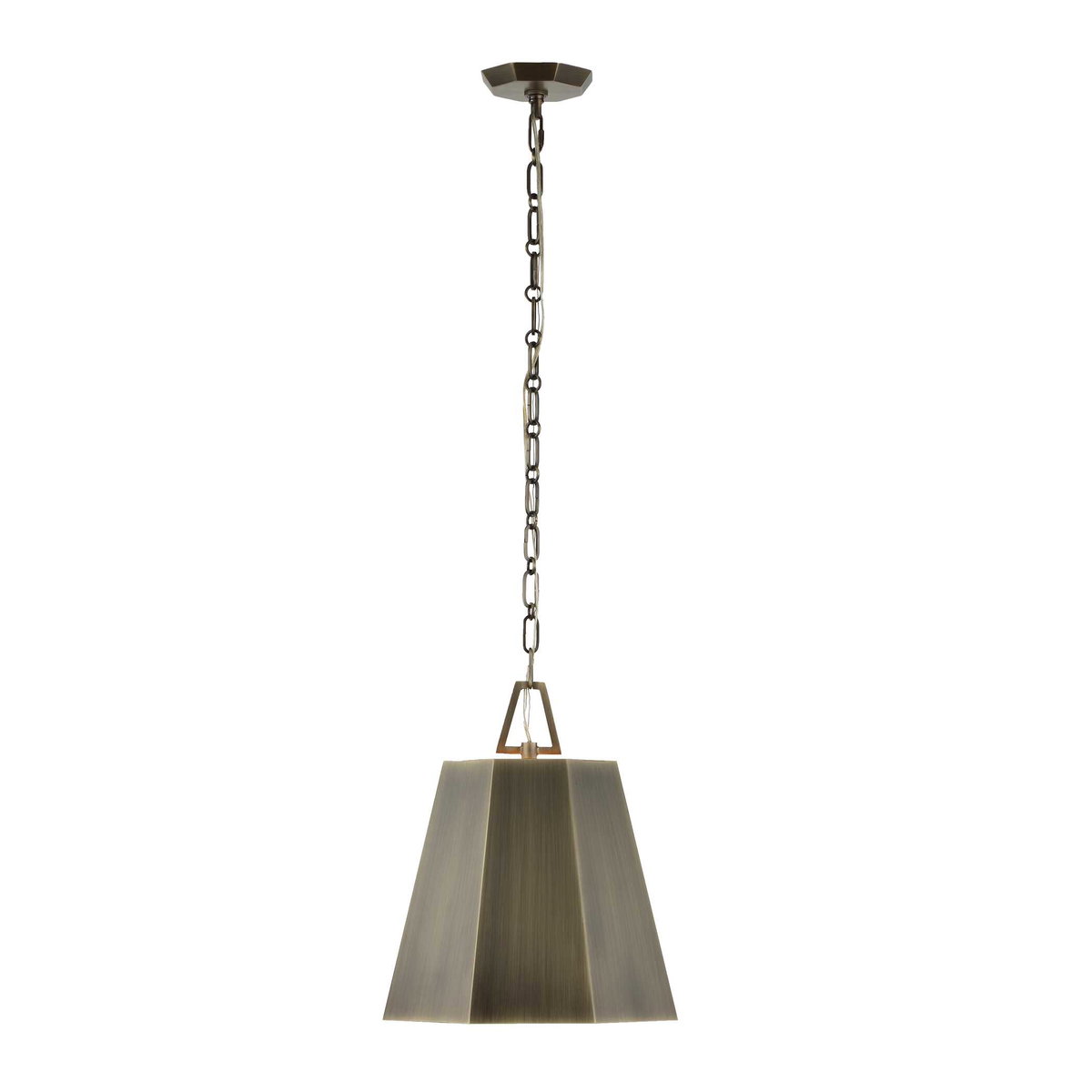 Granada 1 Light Hexagon Pendant, by Uttermost, 1'3" width x 1'4" height x 1'3" depth View 7