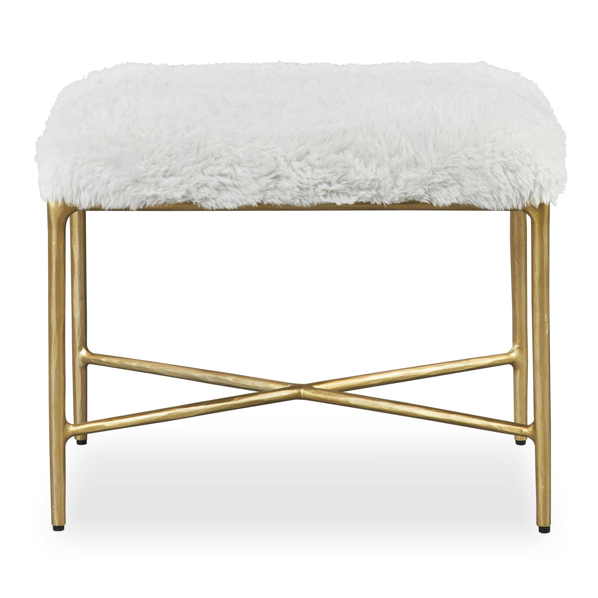 Charmed Sheepskin Small Bench large image 
