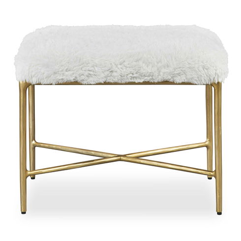 Charmed Sheepskin Small Bench
