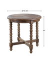 Samuelle Wooden End Table thumbnail 2