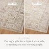 Magnolia Home by Joanna Gaines x Loloi Pace Rug, 1'6" length x 1'6" width thumbnail 4