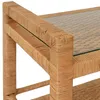 Elsie Rattan Bar Cart thumbnail 2