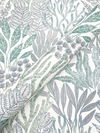 Coral Leaves Blue & Aqua Wallpaper, by York Wall, 27' length x 2'3" width x 0.02" depth thumbnail 4