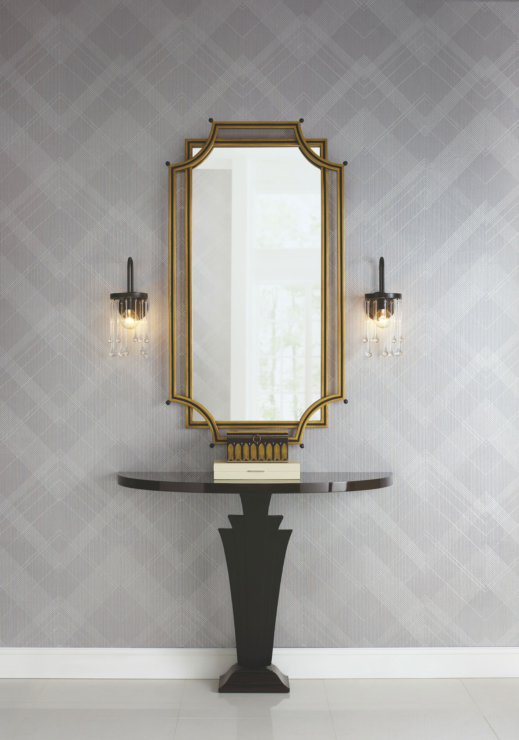 Jazz Age Black Wallpaper large image 