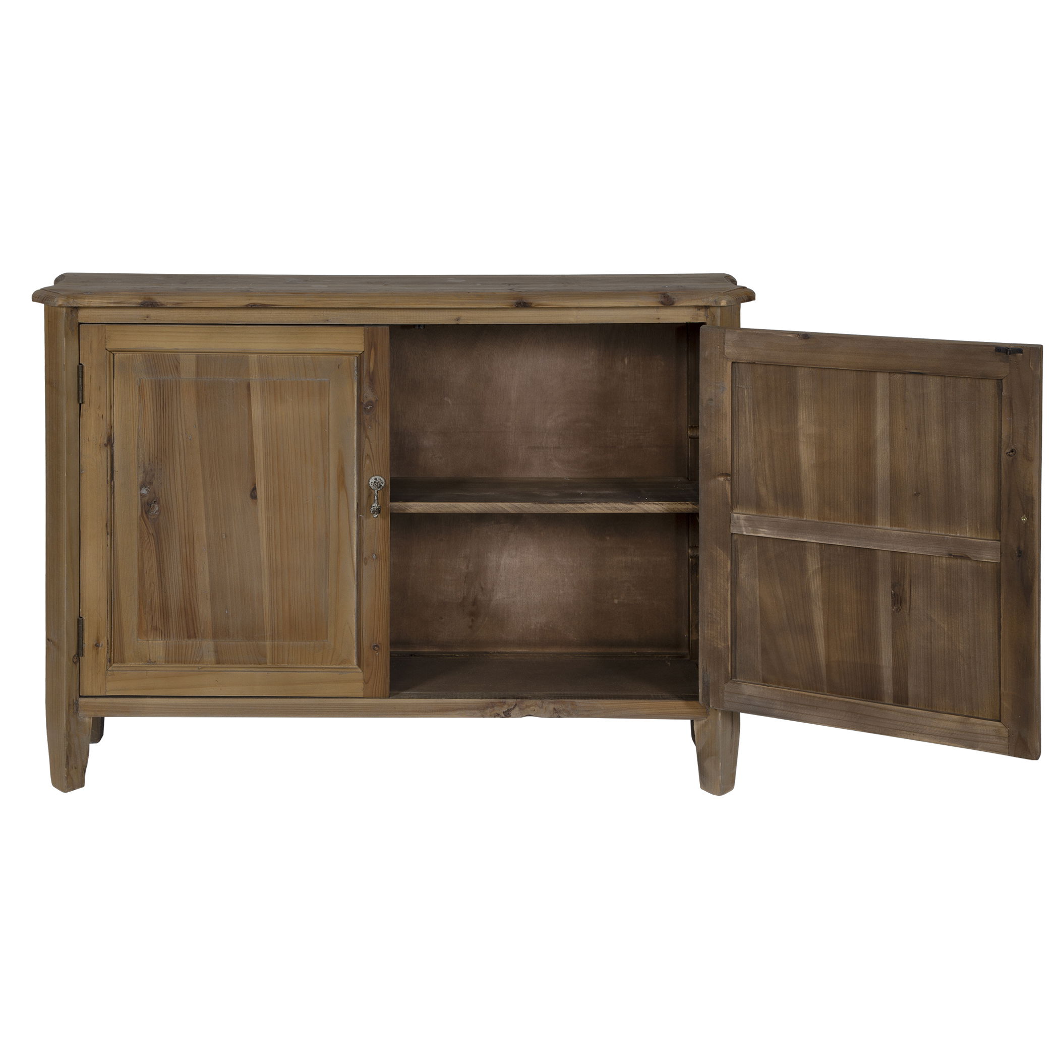 Altair Reclaimed Wood Console Cabinet large image 