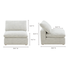 Terra Condo Slipper Chair Coastside Sand thumbnail 12