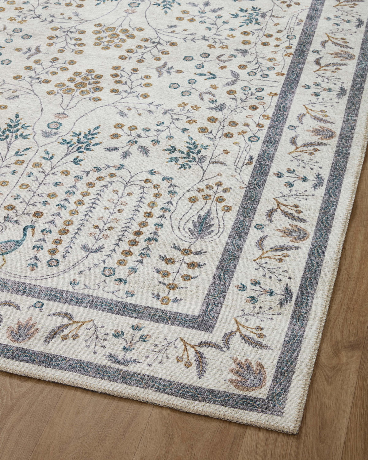 Rifle Paper Co. x Loloi Maison Rug, 1'6" length x 1'6" width View 6