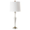 Colette White Stone Table Lamp, by Uttermost, 14" width x 35.5" height x 14" depth thumbnail 5