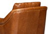 Vandike Arm Chair  Cuba Brown, by Sarreid, 3'2" length x 2'11" width x 3'2" height thumbnail 3