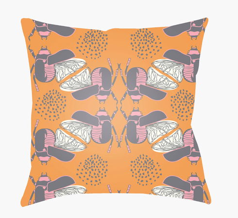 Doodle Accent Pillow