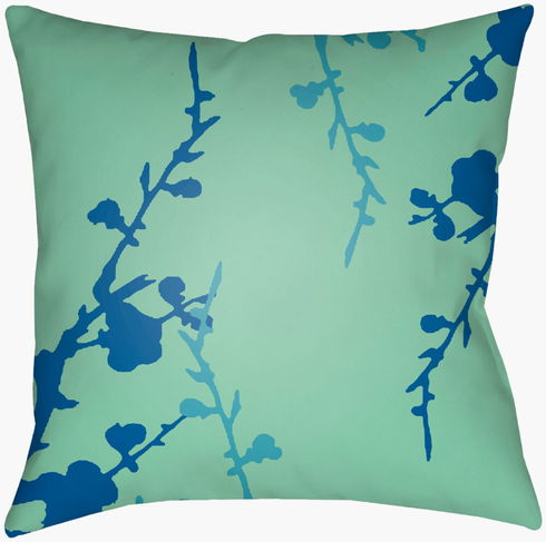 Chinoiserie Floral Accent Pillow