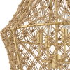 Macrame 4 Light Rope Pendant, by Uttermost, 18" width x 25.5" height x 18" diameter thumbnail 7
