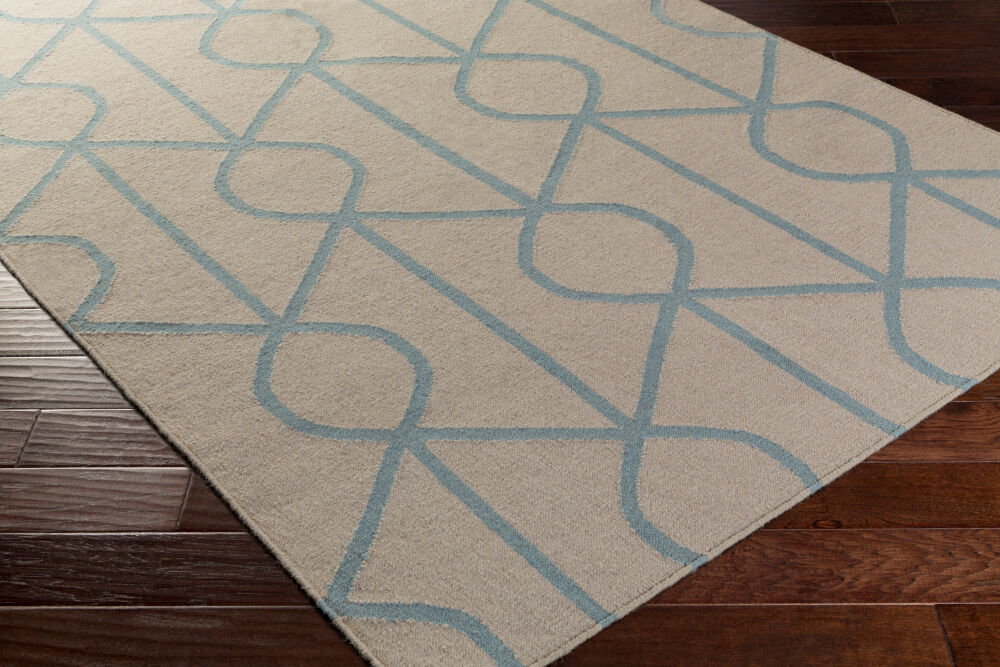 York Handmade Rug, by Surya, 5' length x 3' width