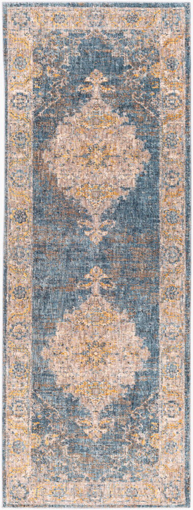 Mirabel Machine Woven Rug, by Surya, 7'2.61" length x 2'7.5" width