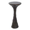 Milan Outdoor Dark Bronze Drink Table, Outdoor Table by Uttermost, 11.75" width x 1'10" height x 10.75" depth thumbnail 5