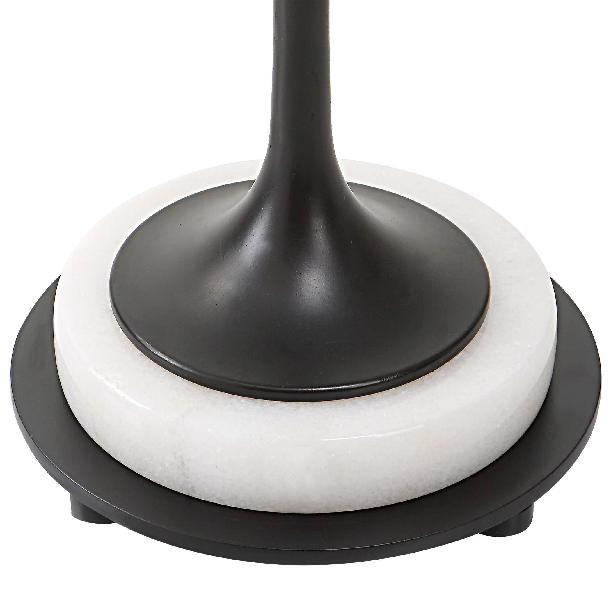 Sentry White Marble Accent Table large image 