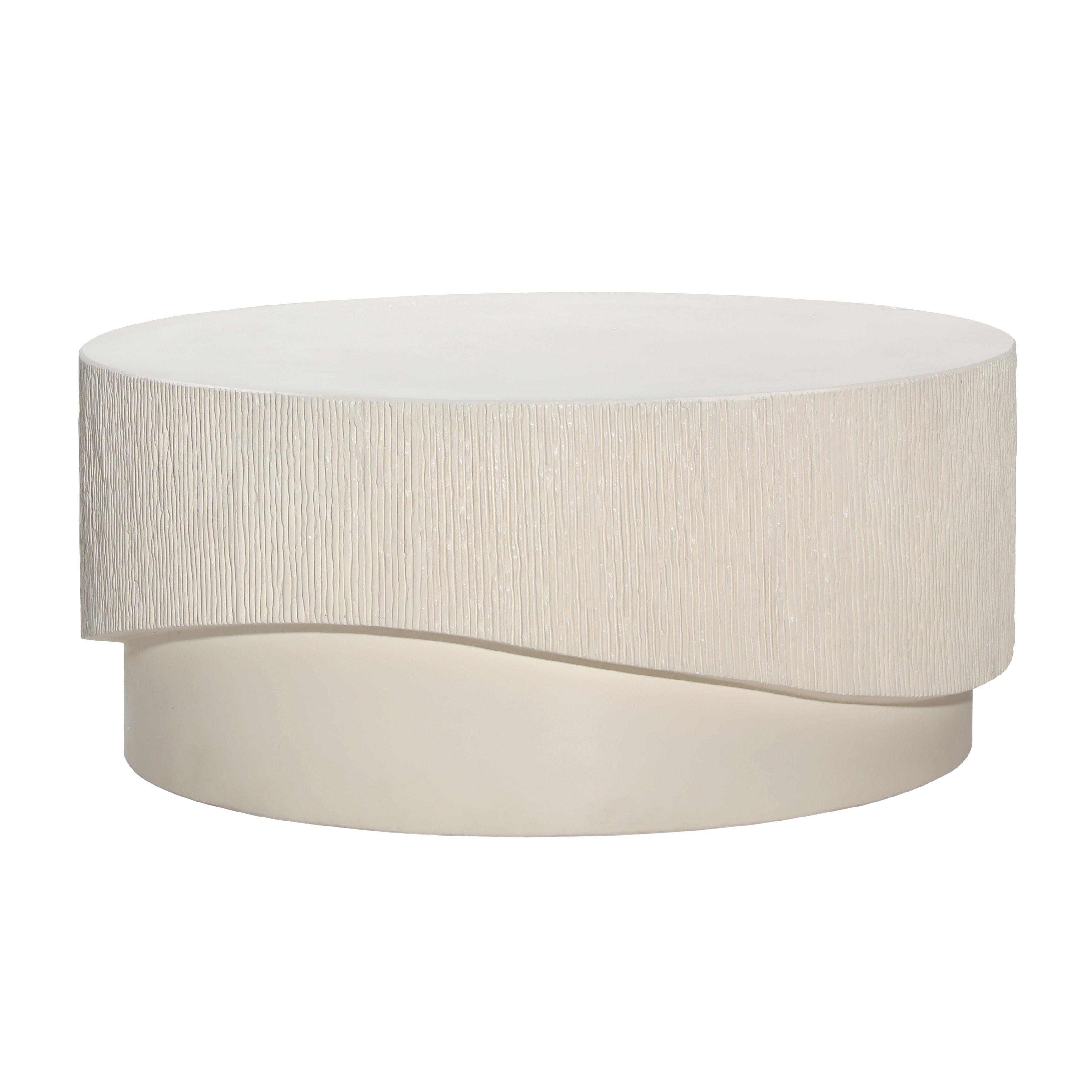 Mullins Coffee Table, by Dovetail, 35.75" width x 16" height x 36" diameter x 35.75" depth View 1