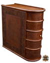Barnes Leather Book Side Table, by Sarreid, 2' length x 10" width x 2' height thumbnail 2