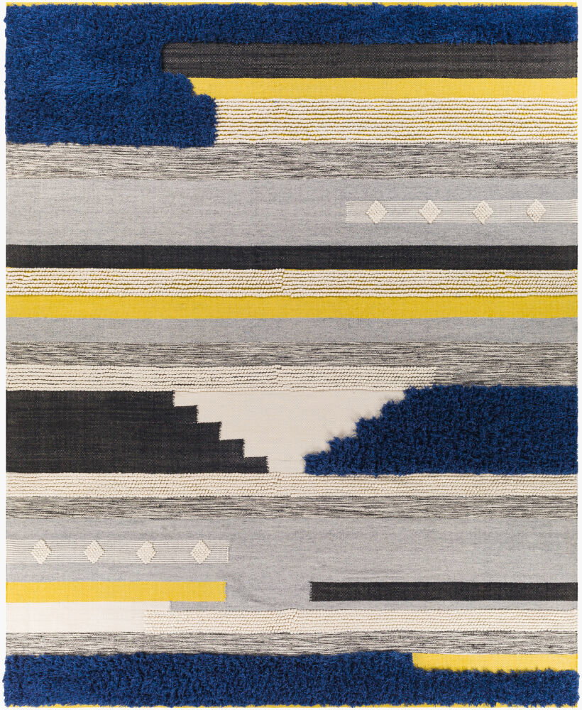 Yuva Handmade Rug, by Surya, 1'6" length x 1'6" width