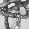 Wilhelm I (Small) 7L x 7W Silver Metal Link Decor Object, Decorative Object by Mercana, 6.69" length x 6.69" width x 6.69" height thumbnail 8