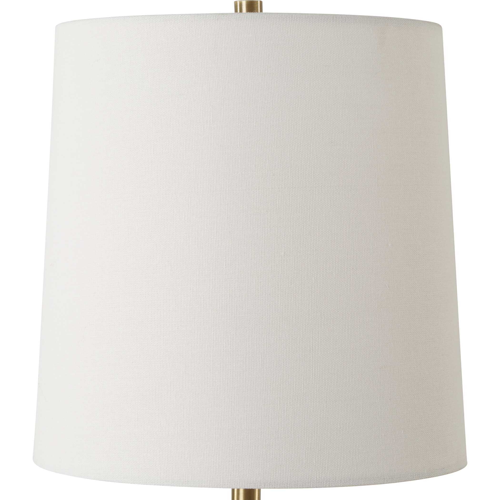 Indent Travertine Accent Lamp, by Uttermost, 9" width x 16.25" height x 9" depth View 6