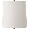 Indent Travertine Accent Lamp, by Uttermost, 9" width x 16.25" height x 9" depth thumbnail 6