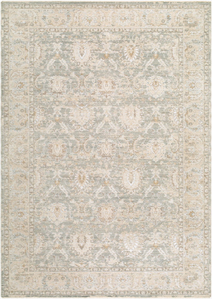 The Vintage Edit Machine Woven Rug, by Surya, 9'6.17" length x 6'6.74" width
