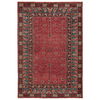 Donte Oriental Hand Knotted Wool Red Area Rug thumbnail 0