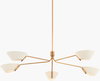 Valenne Chandelier, by Surya, 63" length x 63" width x 9" height thumbnail