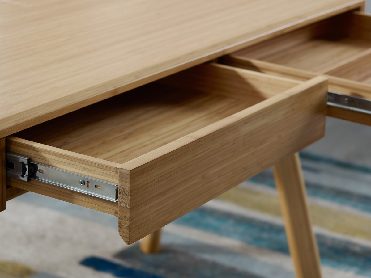 Jasmine Writing Desk, Caramelized, by Greenington, 23.5" length x 47.5" width x 29.5" height View 11